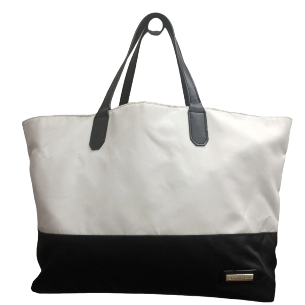 St. John Tote Bag Nylon White/Black
